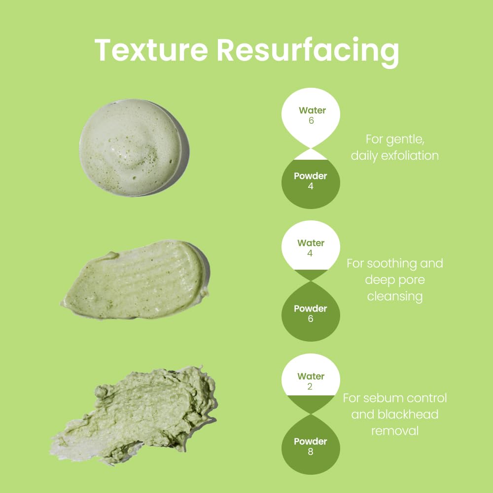 Fraijour Original Wormwood Enzyme Cleansing Pack 80g | Korean Skincare | Deep Pore Cleansing | Exfoliating | Sensitive Skin