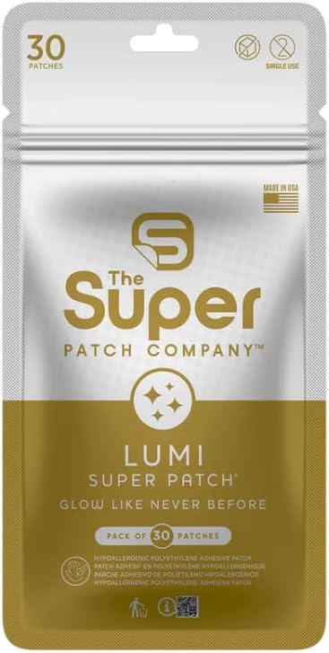 The Super Patch Company Lumi | Mood & Positivity Wellness Patch | Drug-Free | Vibrotactile Technology | 30 Patches | Made in USA