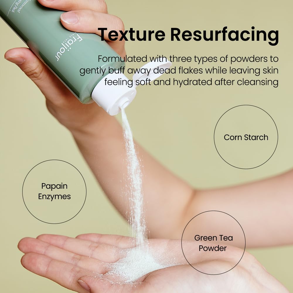 Fraijour Original Wormwood Enzyme Cleansing Pack 80g | Korean Skincare | Deep Pore Cleansing | Exfoliating | Sensitive Skin