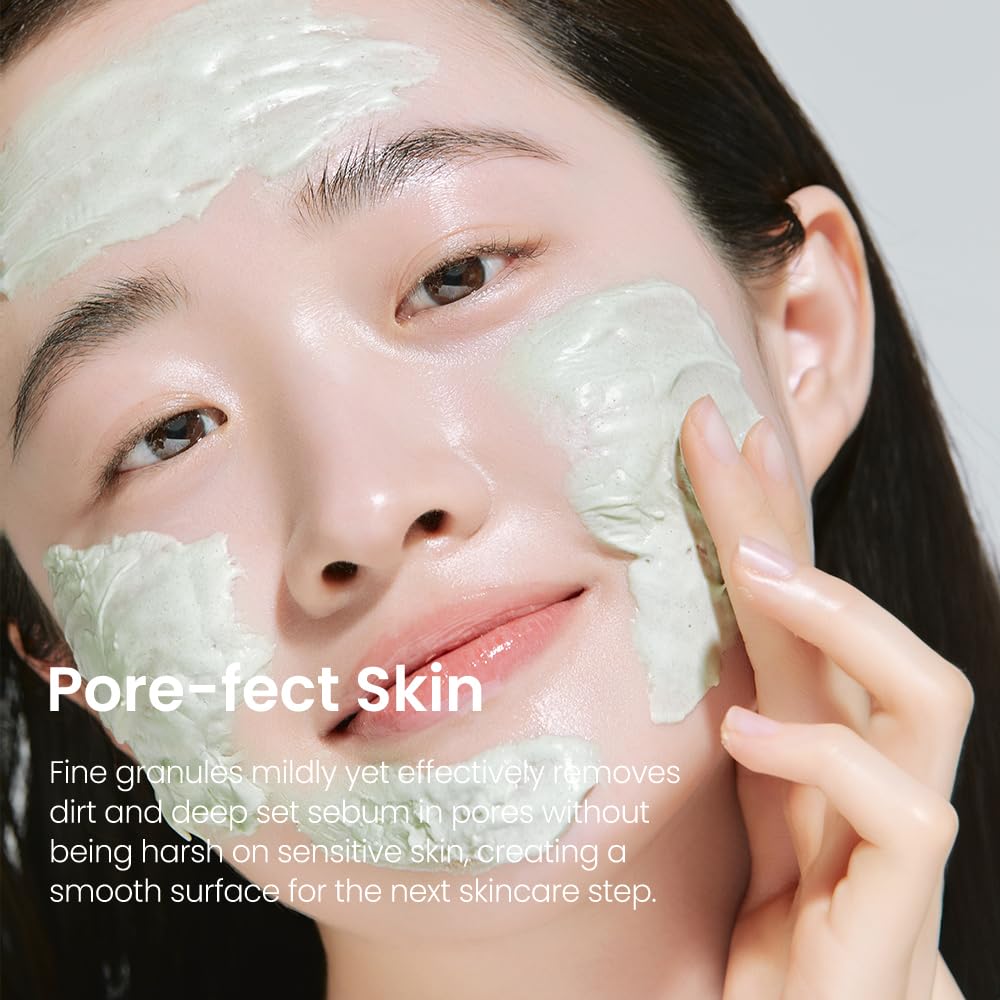 Fraijour Original Wormwood Enzyme Cleansing Pack 80g | Korean Skincare | Deep Pore Cleansing | Exfoliating | Sensitive Skin