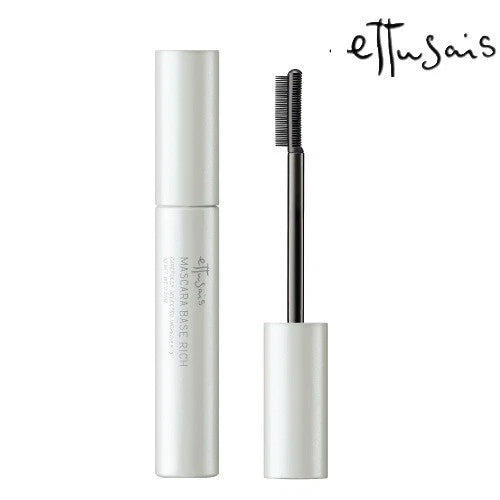 ettusais Eye Edition Mascara Base Rich | Japanese Mascara Primer | Volume & Curl | Sheer Black | Made in Japan